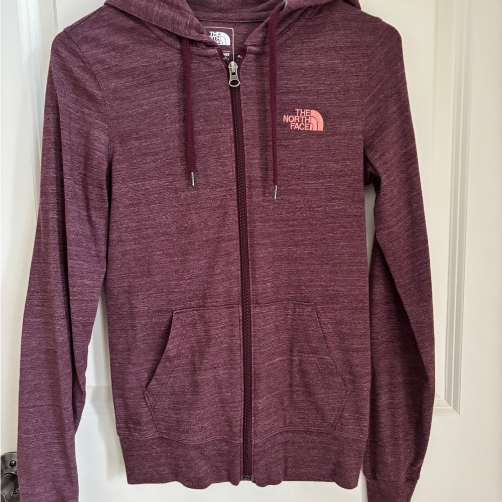 The North Face Burgundy Women's Hoodie